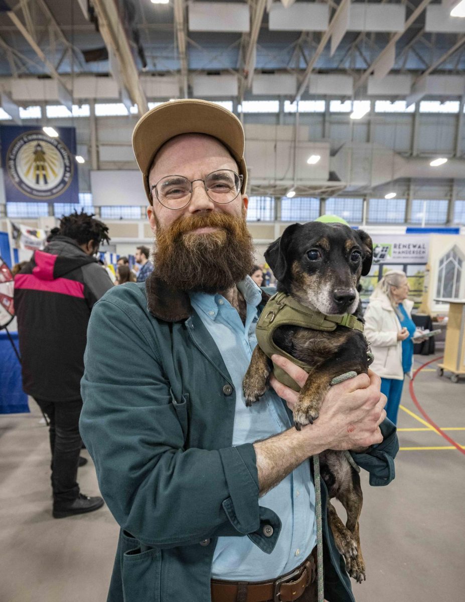 WSP Editor-In-Chief Christopher Maguire and his best buddy, Beans