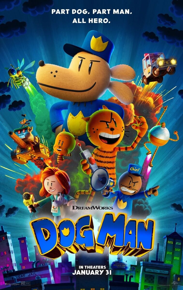 From DreamWorks: "Dog Man"