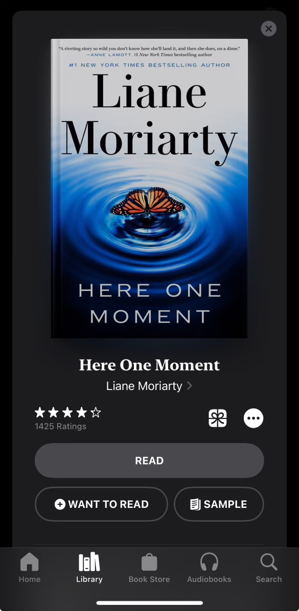Hidden Gems to Read: "Here One Moment"