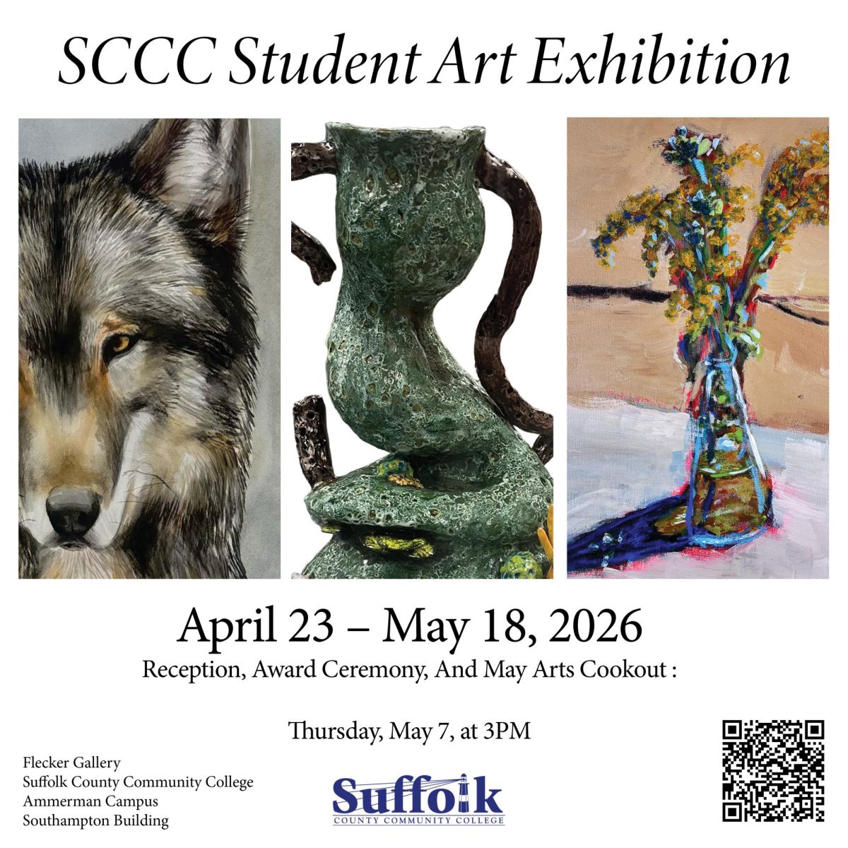 SCCC Student Art Exhibition Showcases Student Creativity